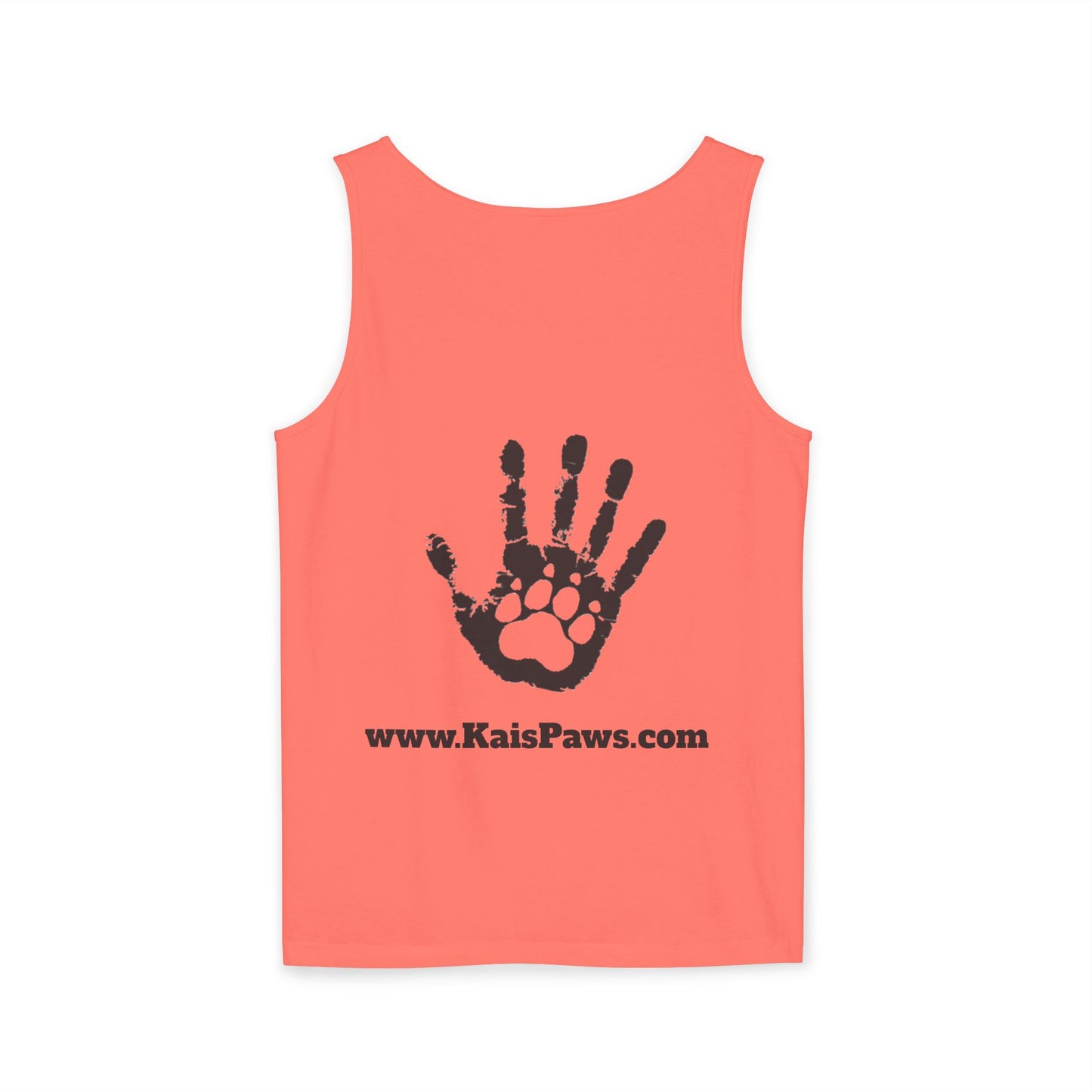 Ladies Tank Top - 'KaisPaws & Hand / Paw'