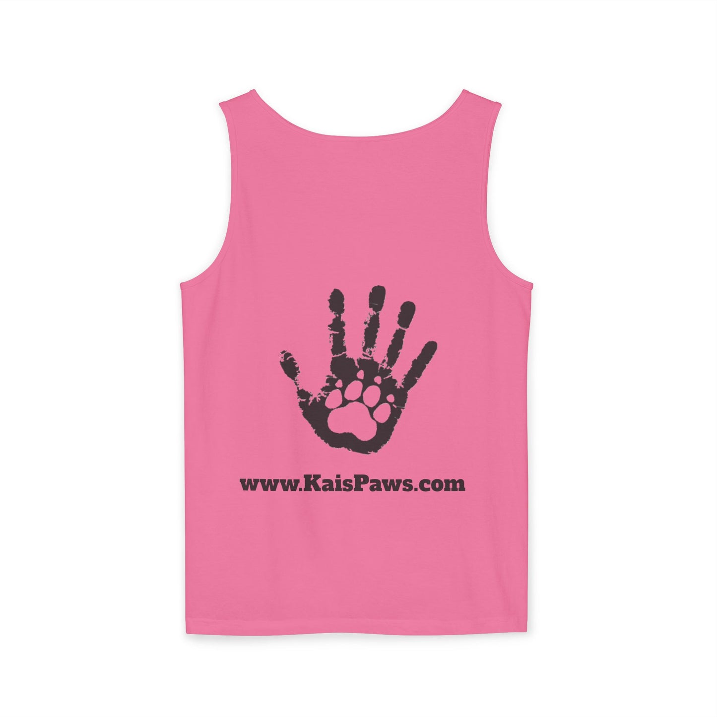 Ladies Tank Top - 'KaisPaws & Hand / Paw'