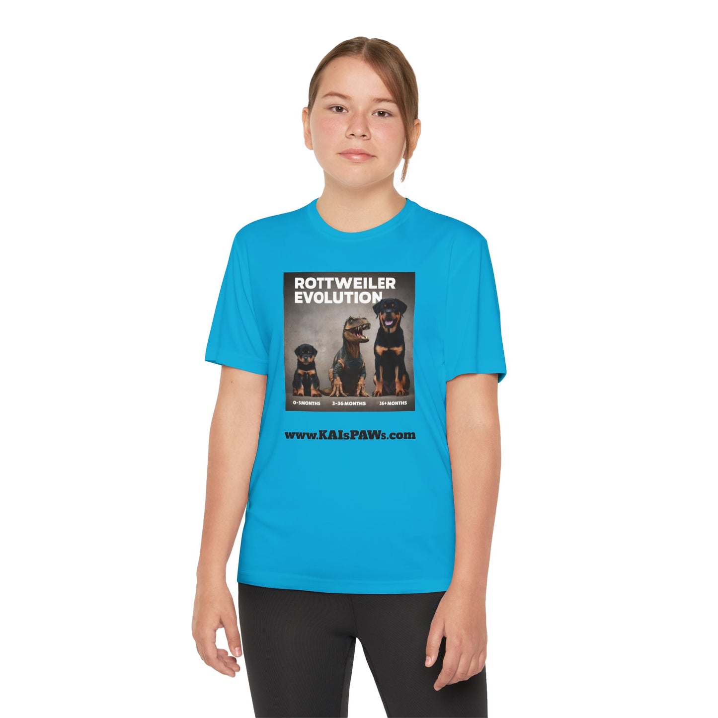 Youth Rottweiler the "Toby shirt" - Fun and Stylish Dog Lover Shirt