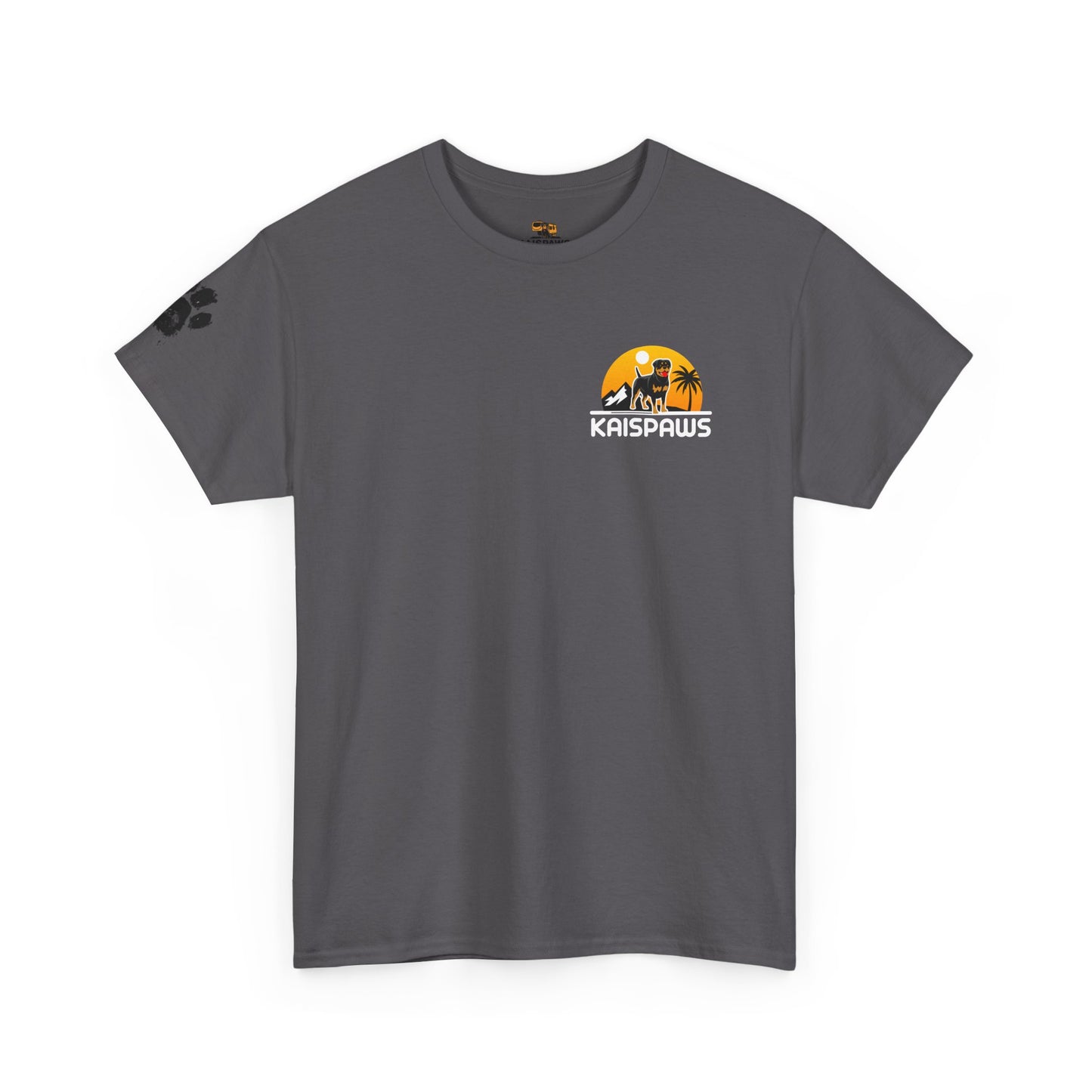 Dog Lover women's Heavy Cotton Tee - "Dog-tro-vert" Design