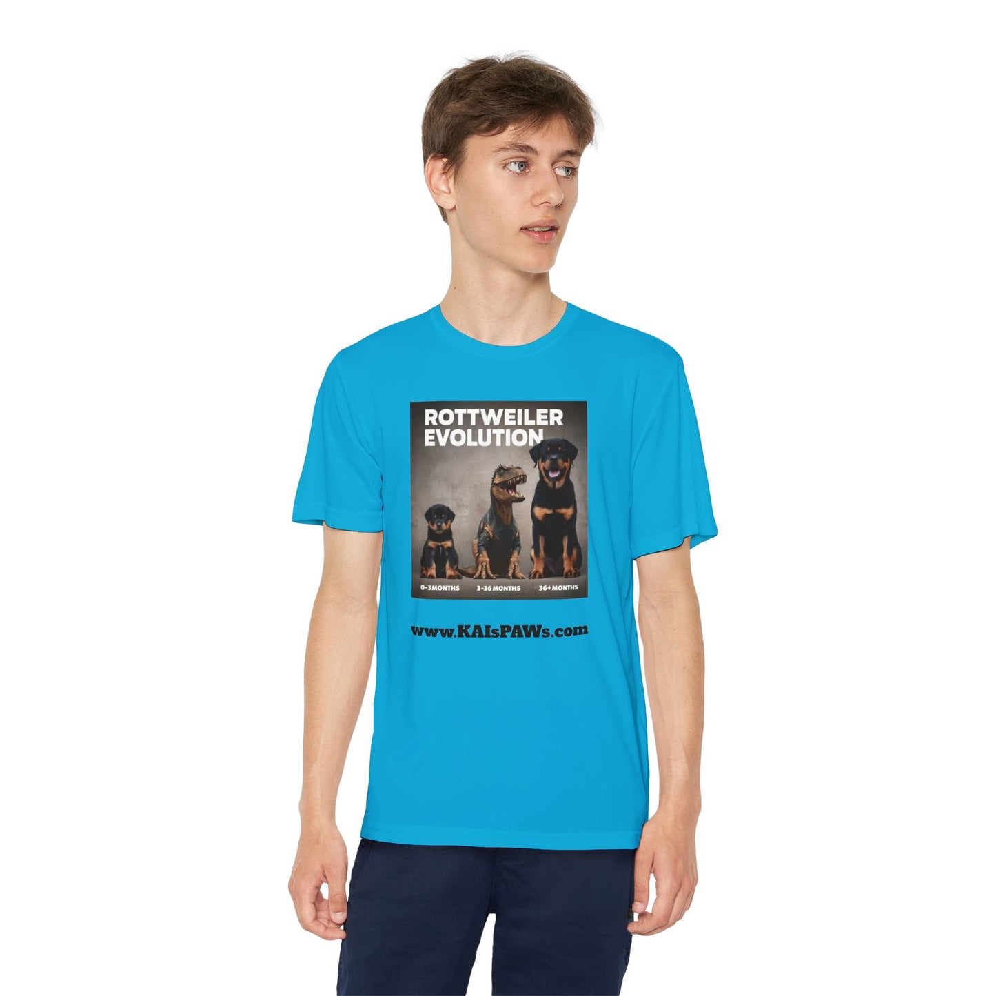 Youth Rottweiler the "Toby shirt" - Fun and Stylish Dog Lover Shirt