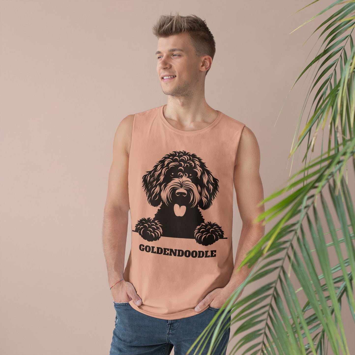 Goldendoodle Lover Unisex Tank Top - Fun Dog Graphic Tee