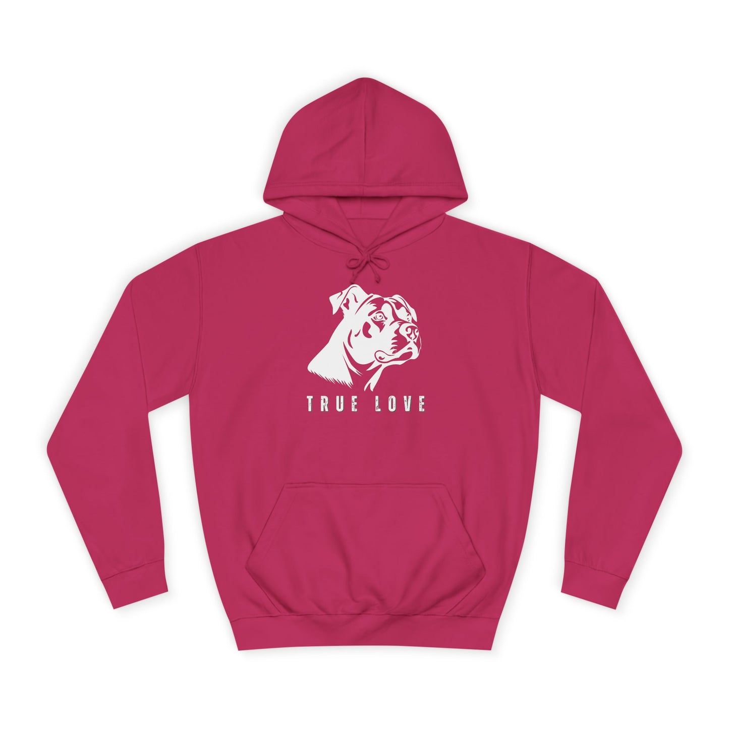 True Love Friends Forever Men's College Hoodie