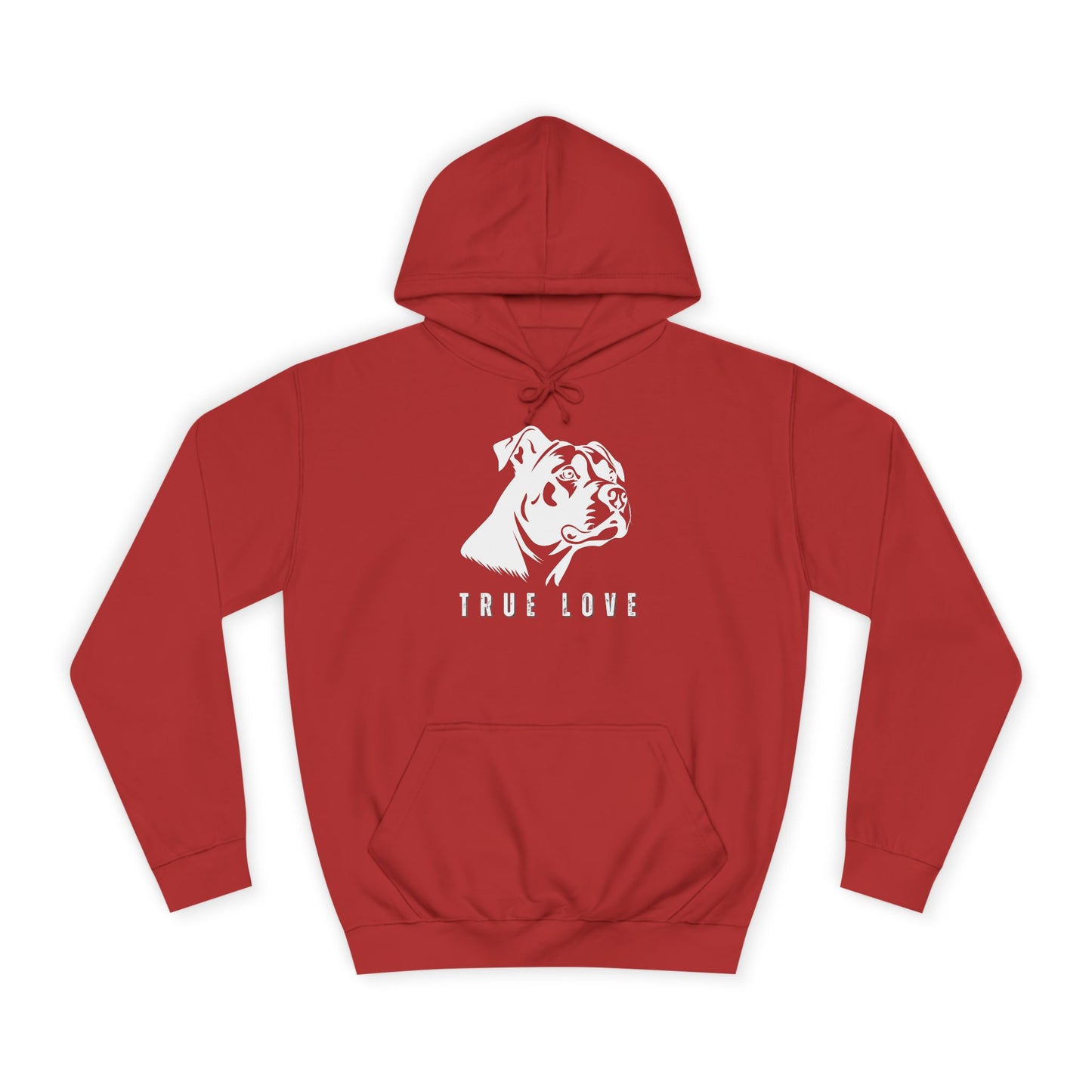True Love Friends Forever Men's College Hoodie