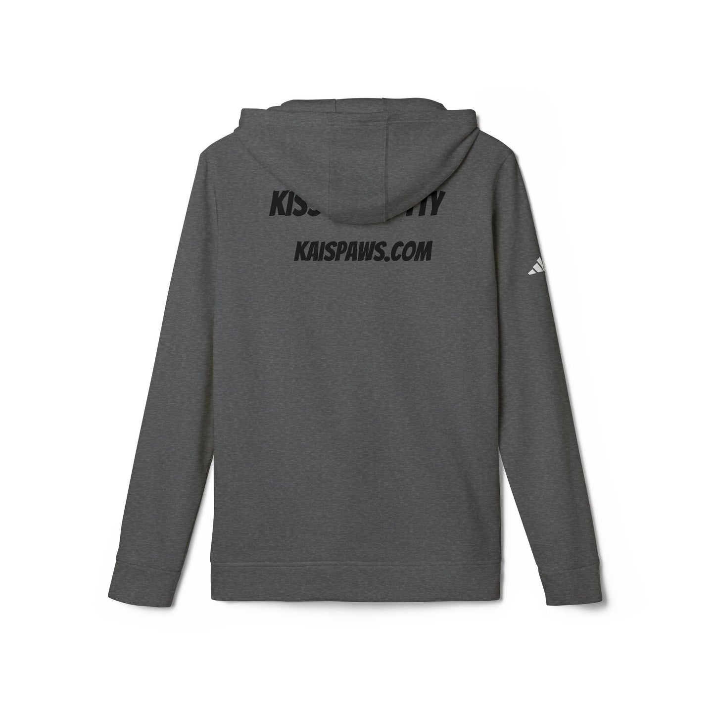 Ladies Fleece Hoodie 'Kiss My Rottie'