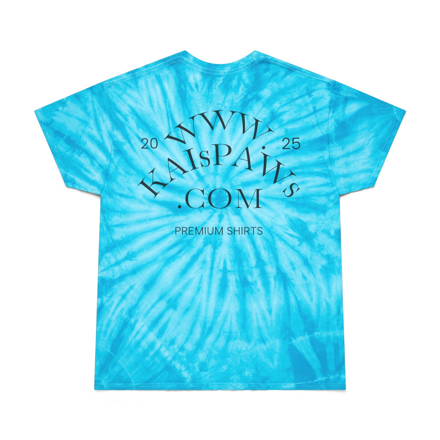 Love My Frenchie Tie-Dye Tee - Bright Yellow Cyclone Design for Dog Lovers