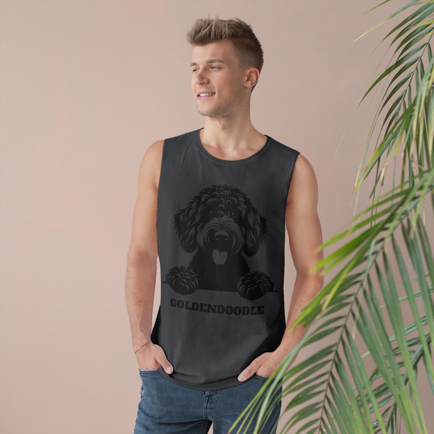 Goldendoodle Lover Unisex Tank Top - Fun Dog Graphic Tee