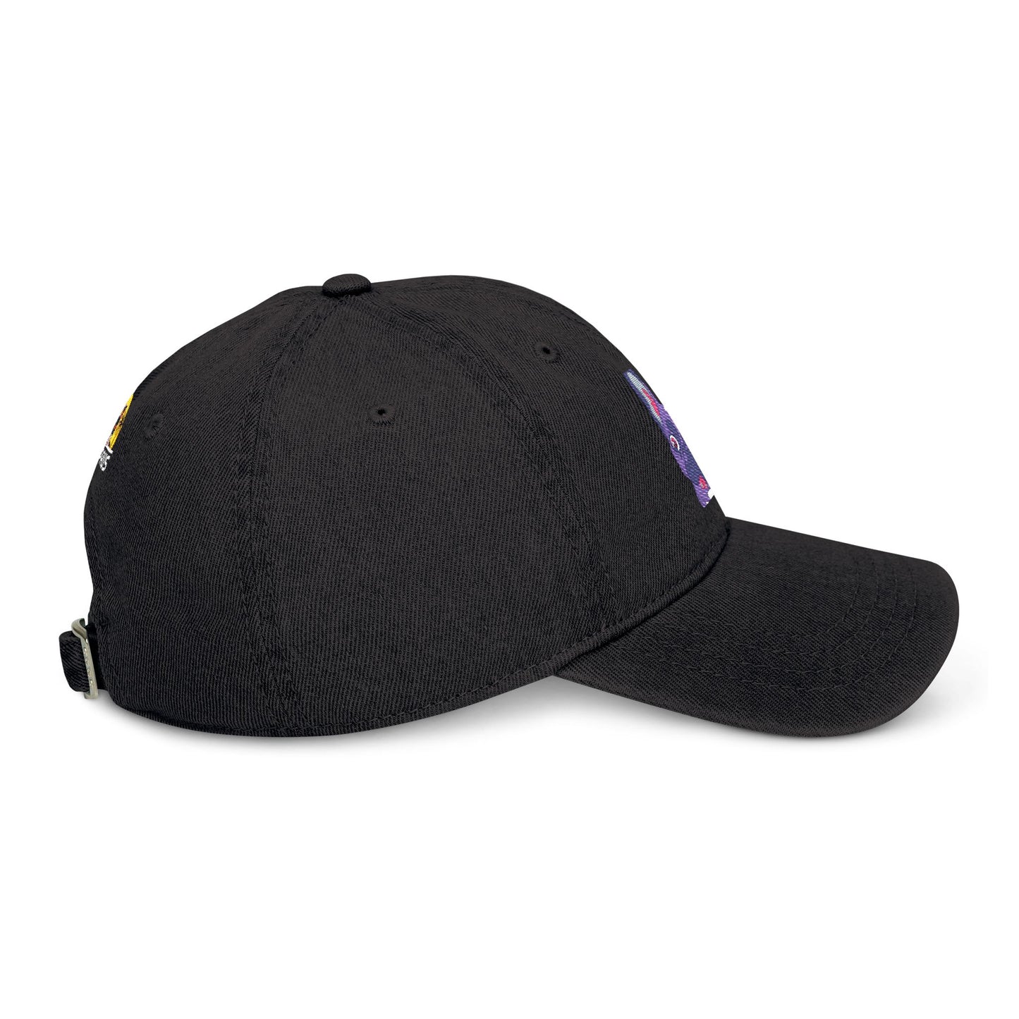 Embroidery French Bulldog Denim Hat - Stylish Cap for Dog Lovers