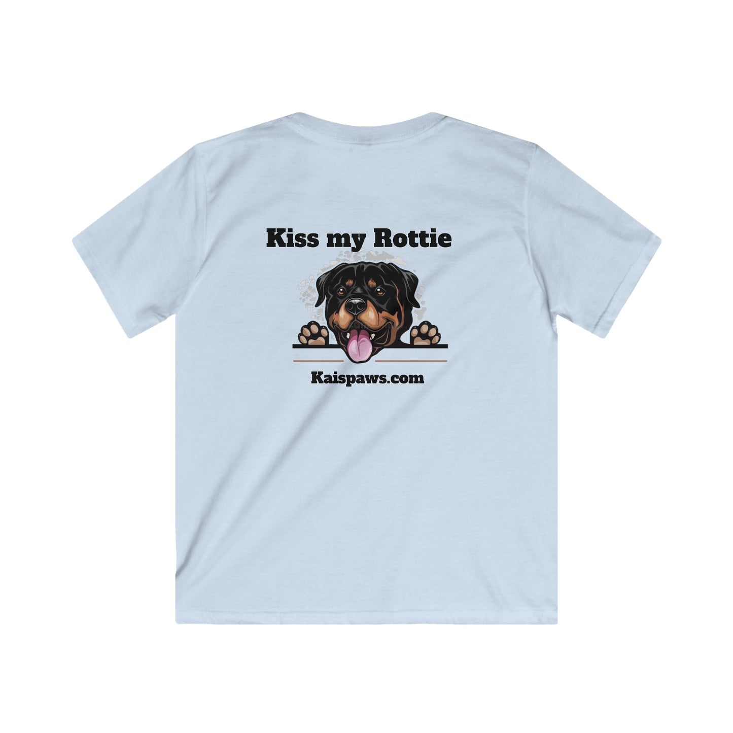 Kids Tee - Kiss my Rottie