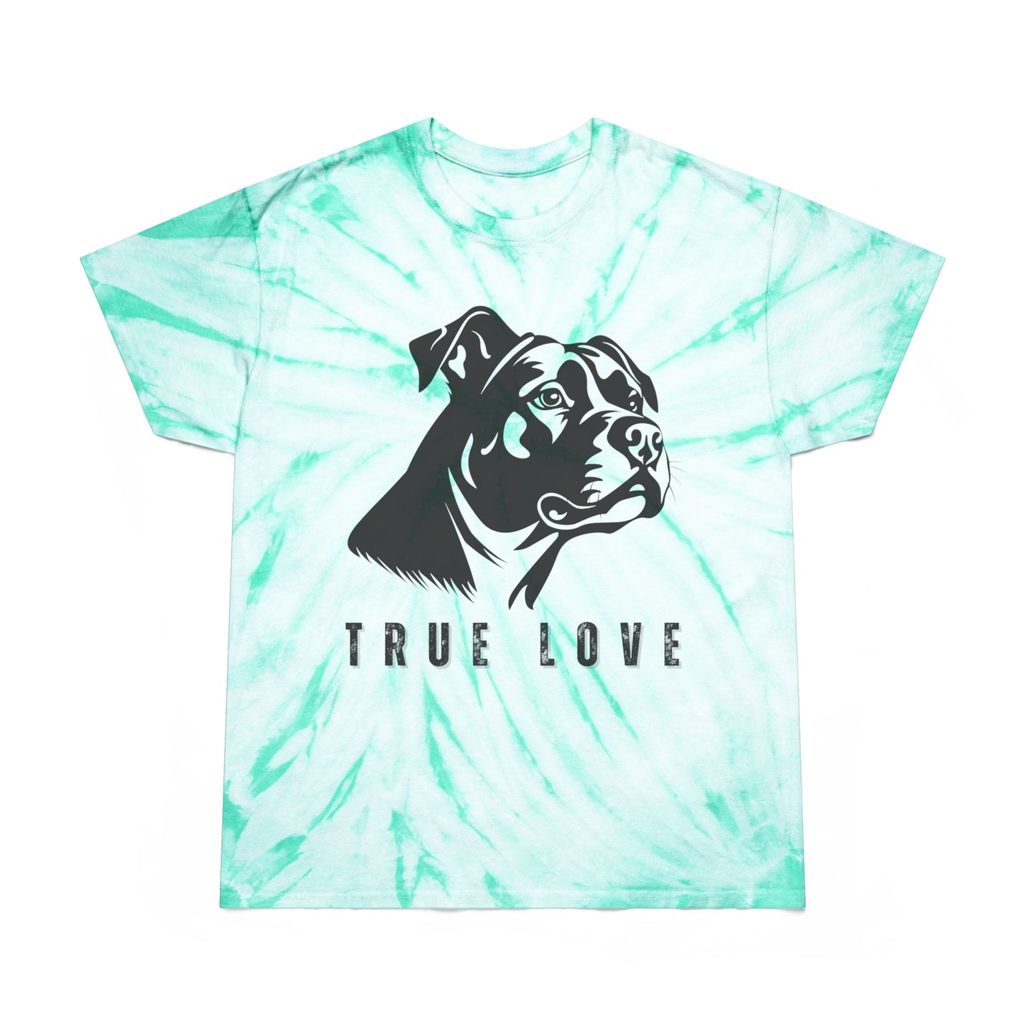 True Love Men's Tie-Dye Tee - Yellow Dog Lover Shirt