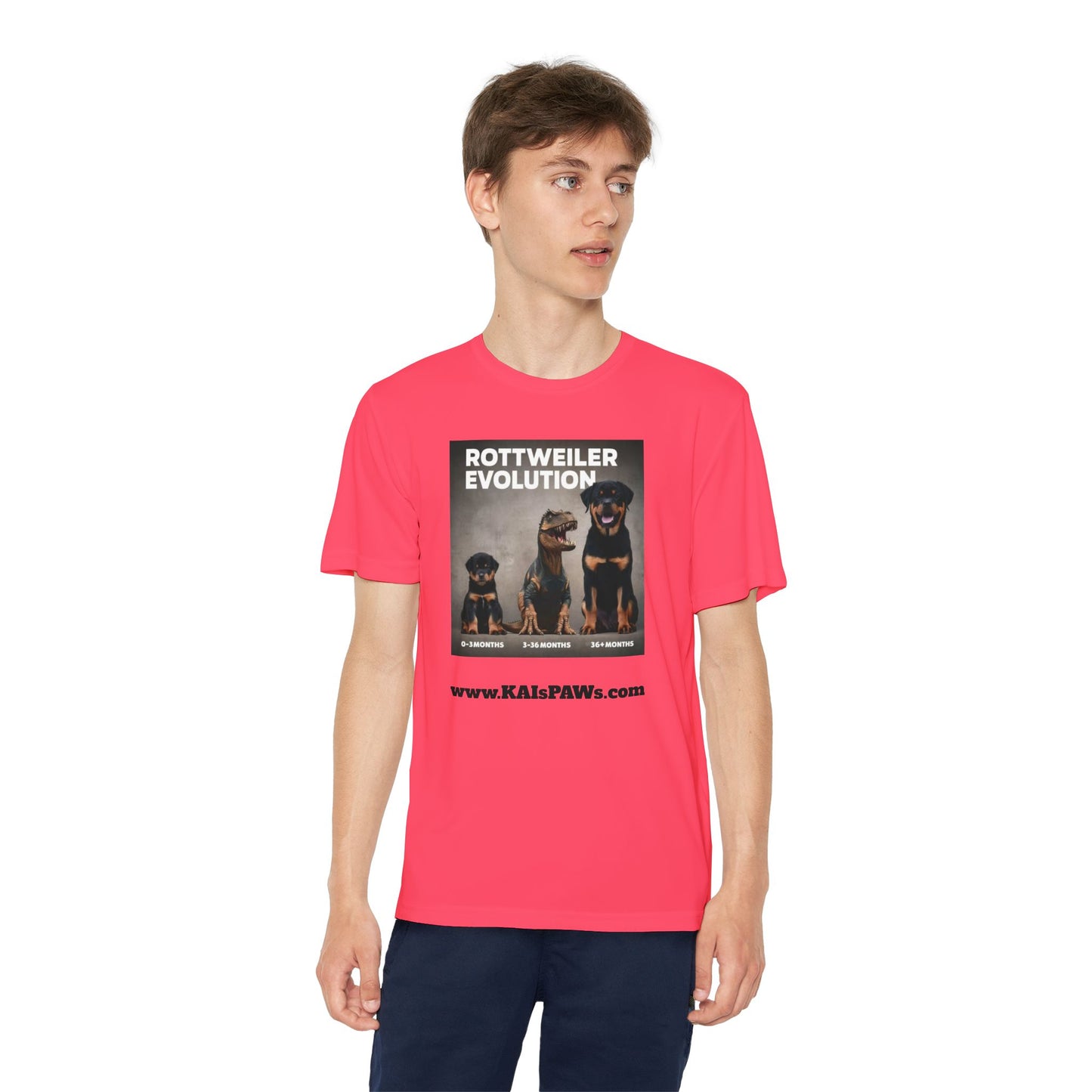 Youth Rottweiler the "Toby shirt" - Fun and Stylish Dog Lover Shirt