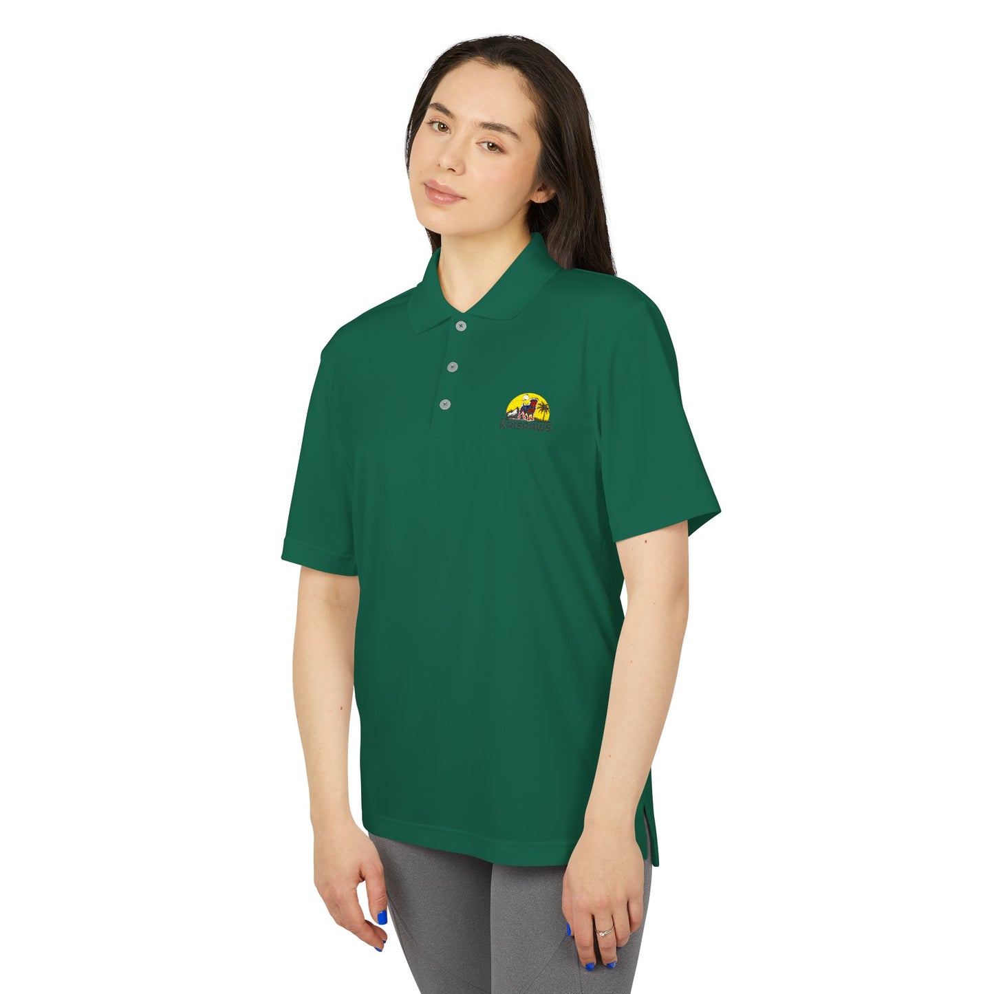 Adidas Ladies Performance Polo with 'KAISPAWS'