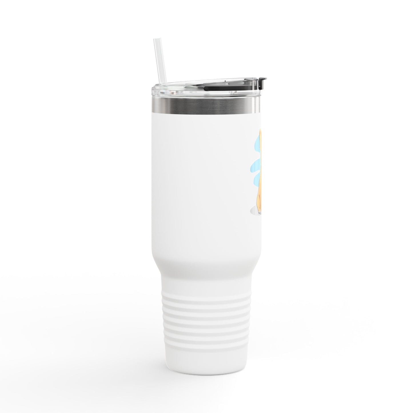 Cute French Bulldog Insulated Travel Mug - 40oz Pet Lover Drinkware