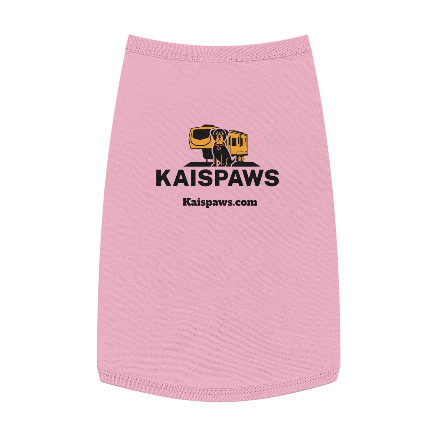 Pet Tank top with 'KaisPaws' - Stylish Pet Apparel for Summer Adventures