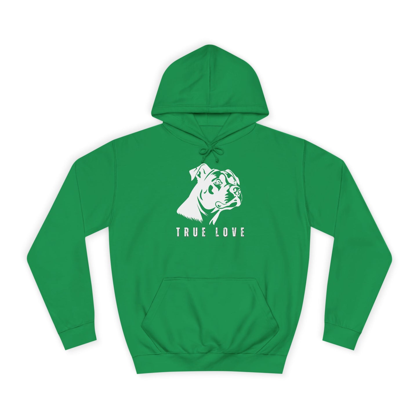 True Love Friends Forever Men's College Hoodie
