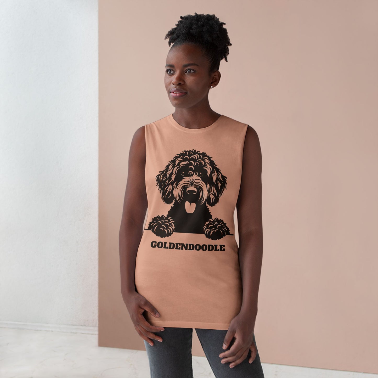 Goldendoodle Lover Unisex Tank Top - Fun Dog Graphic Tee