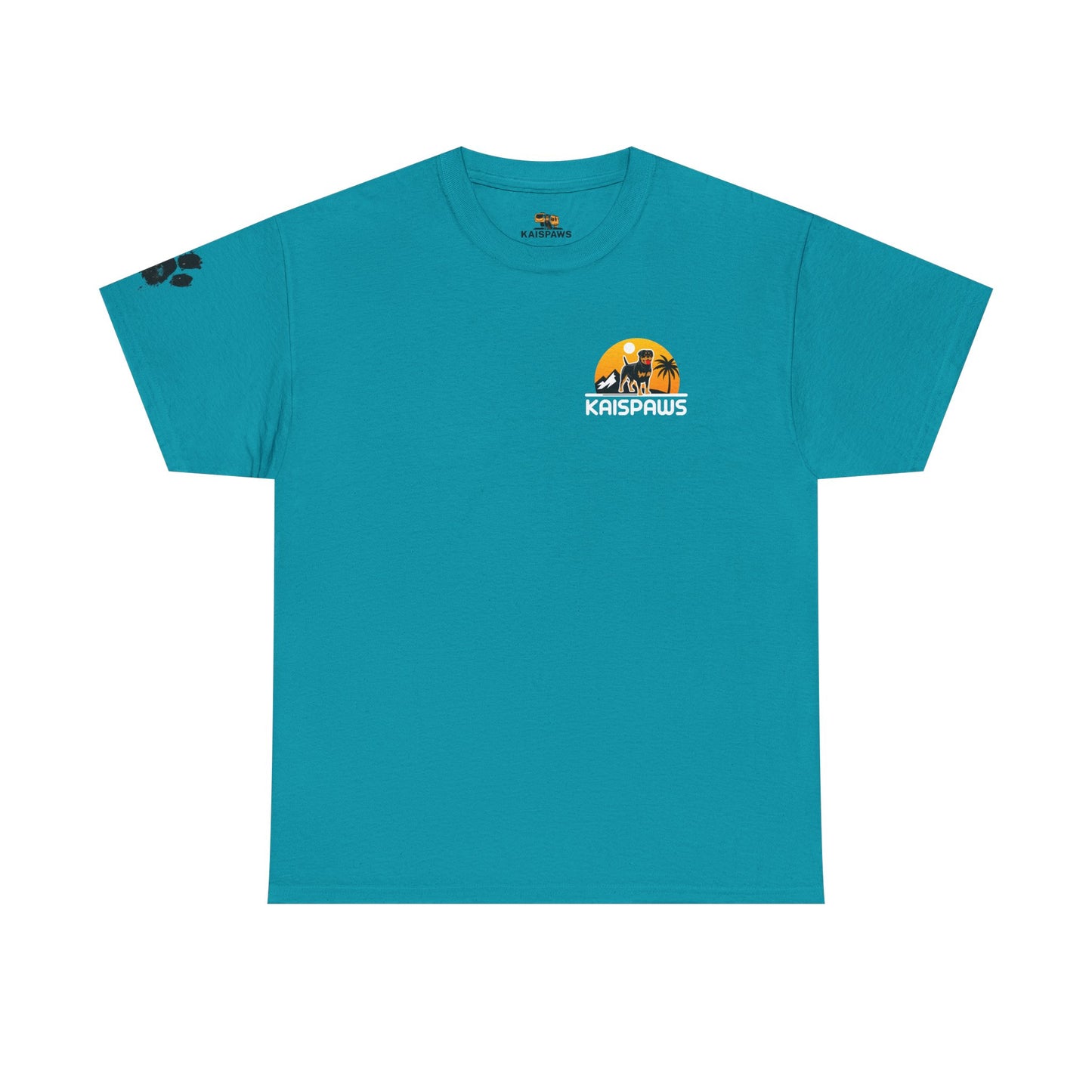 Dog Lover women's Heavy Cotton Tee - "Dog-tro-vert" Design
