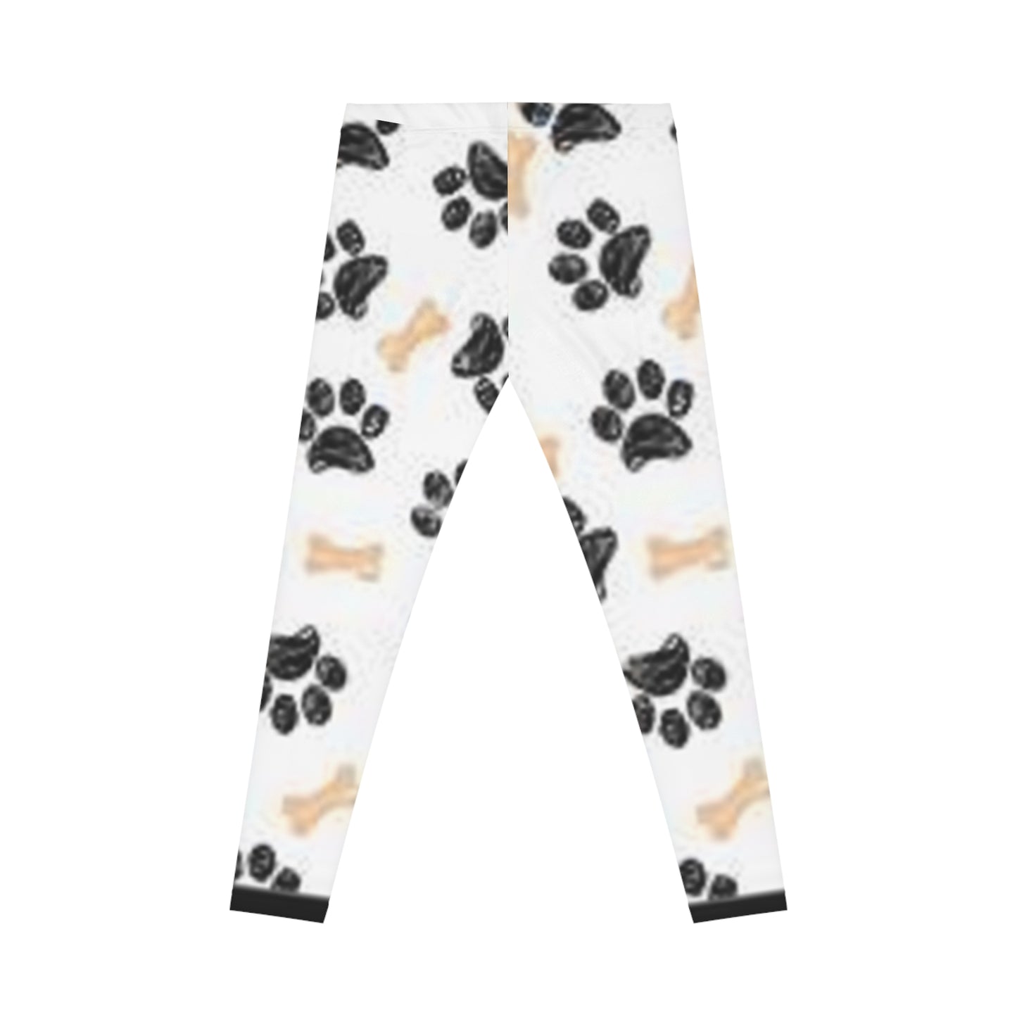 Cute Pet Paw Print Leggings for Women, Stylish Animal Lover Activewear, Comfy Workout Pants, Gift for Dog Moms, Fun Travel Leggings