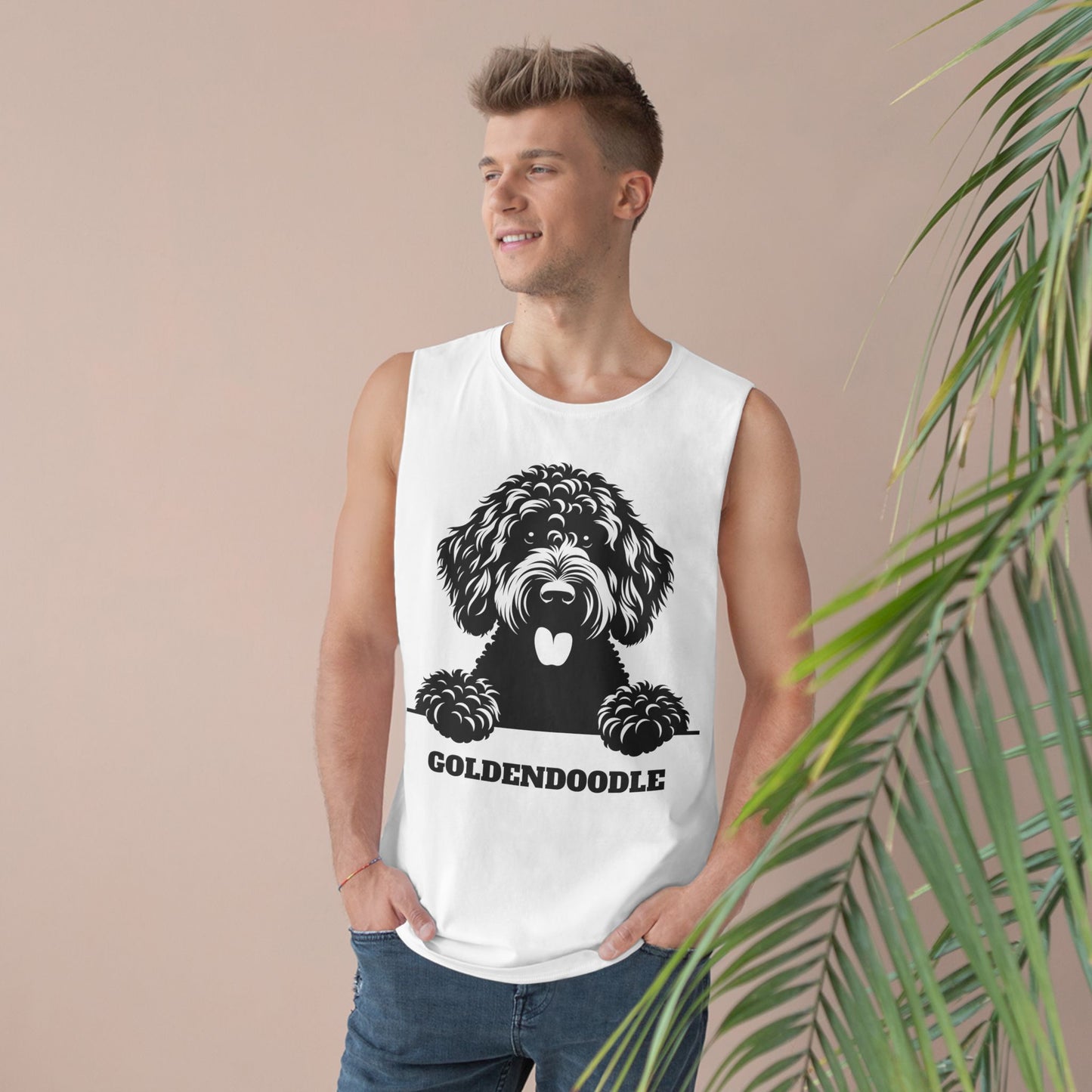 Goldendoodle Lover Unisex Tank Top - Fun Dog Graphic Tee