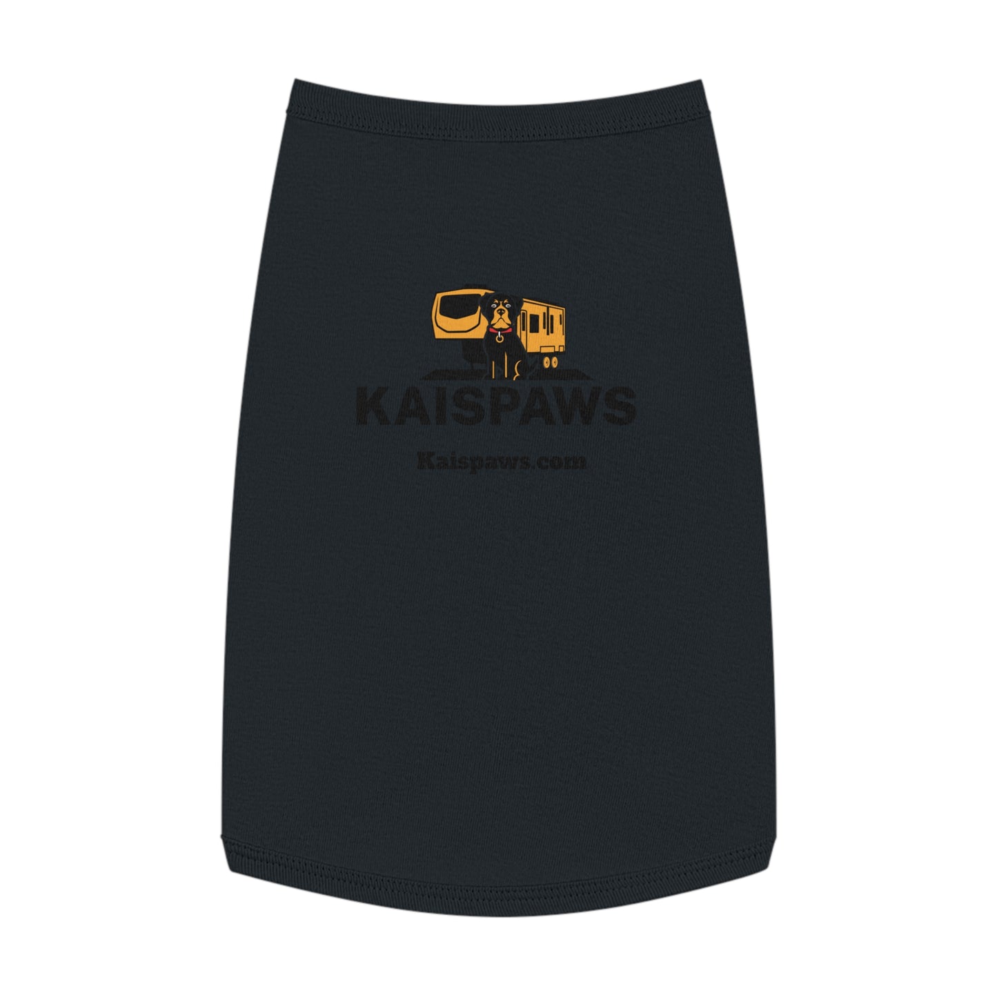Pet Tank top with 'KaisPaws' - Stylish Pet Apparel for Summer Adventures
