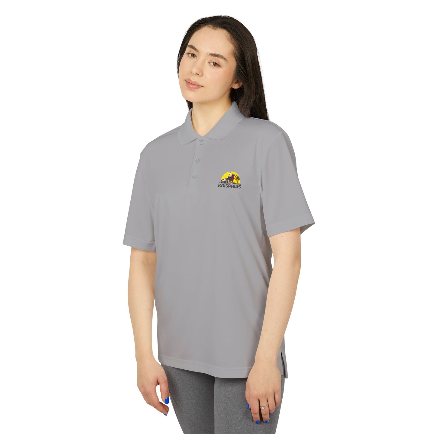 Adidas Ladies Performance Polo with 'KAISPAWS'