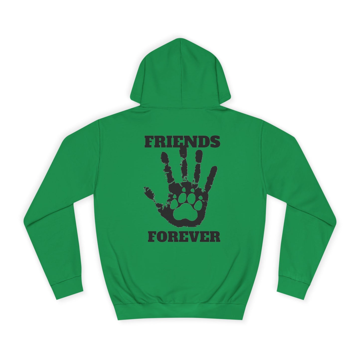 True Love Friends Forever Men's College Hoodie