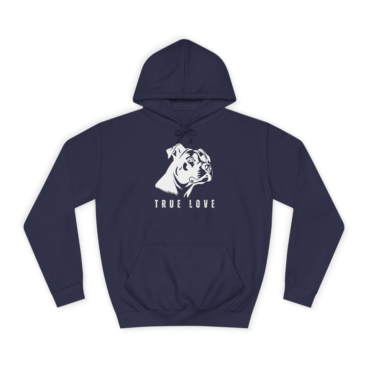 True Love Friends Forever Men's College Hoodie