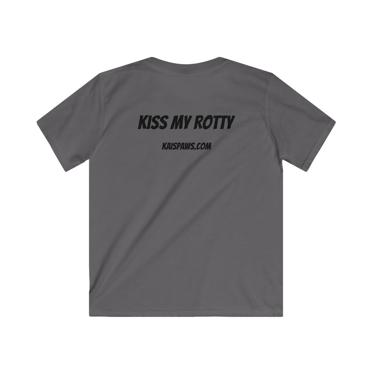 Kids TShirt - with 'Kiss My Rottie' Design