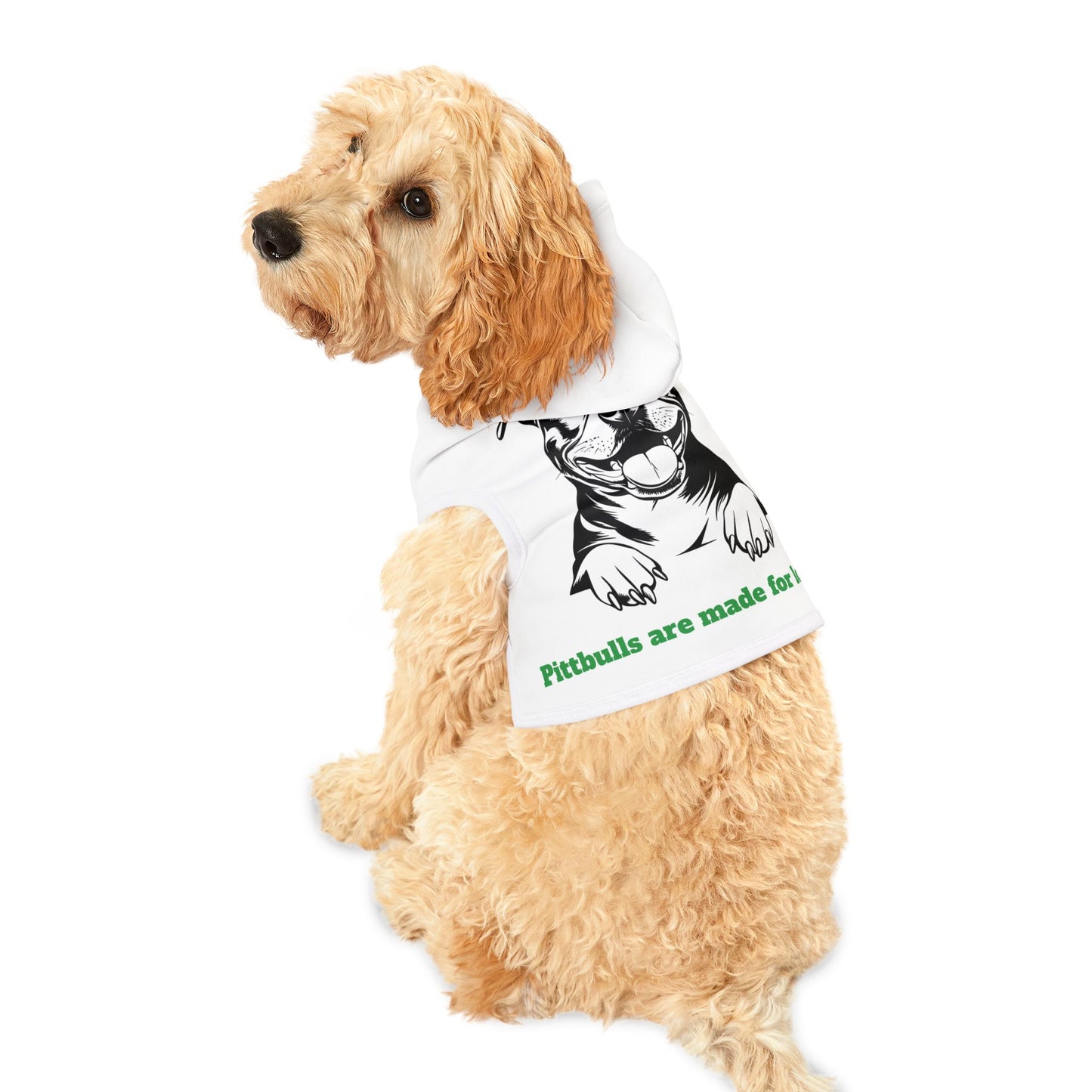 Custom Pet Hoodie with Playful Dog Design - Perfect for Pet Lovers!