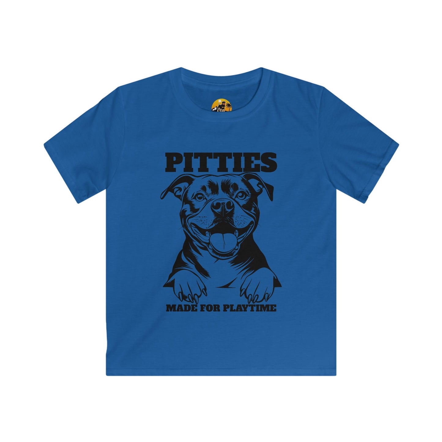 Pitties Kids Softstyle Tee - Made for Playtime