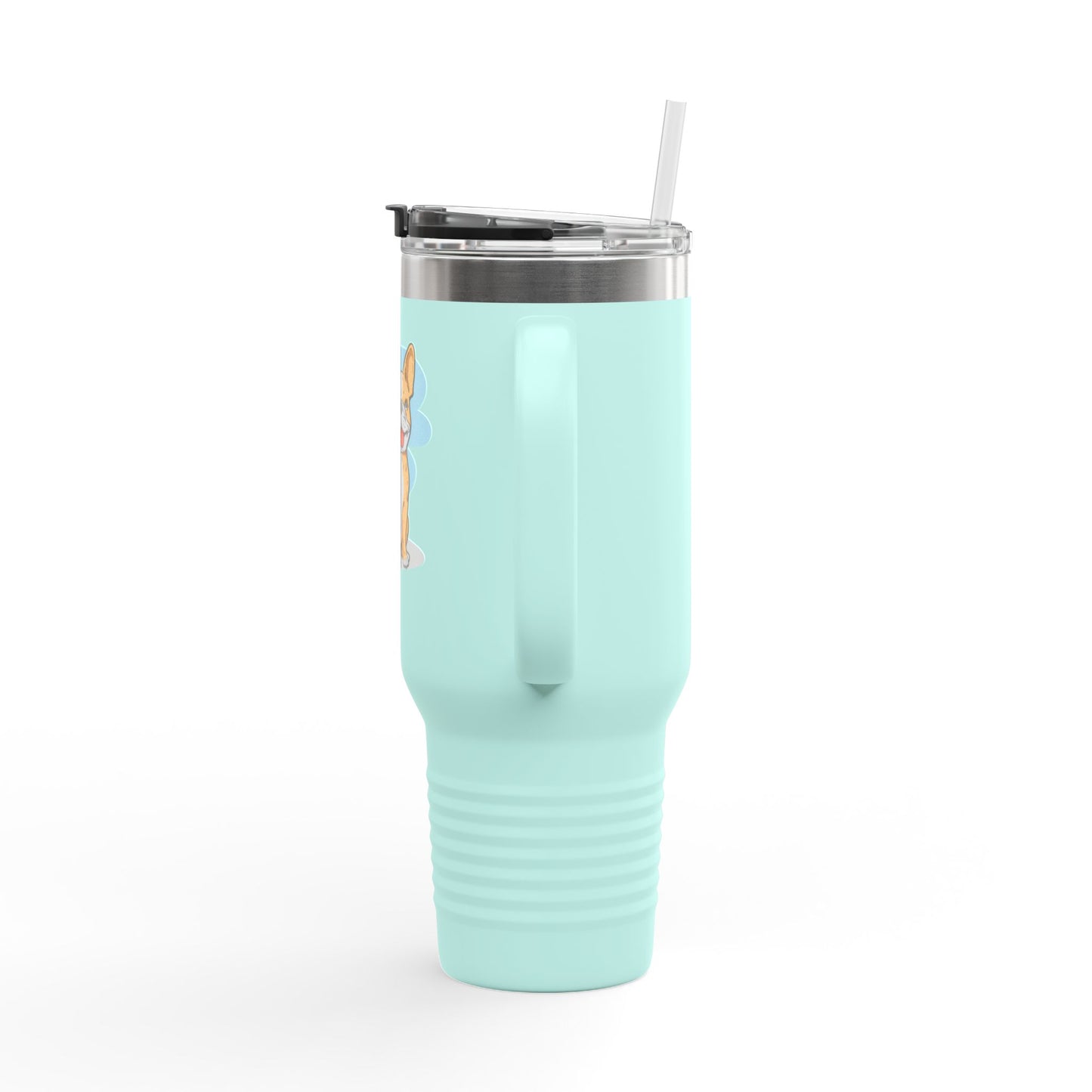 Cute French Bulldog Insulated Travel Mug - 40oz Pet Lover Drinkware