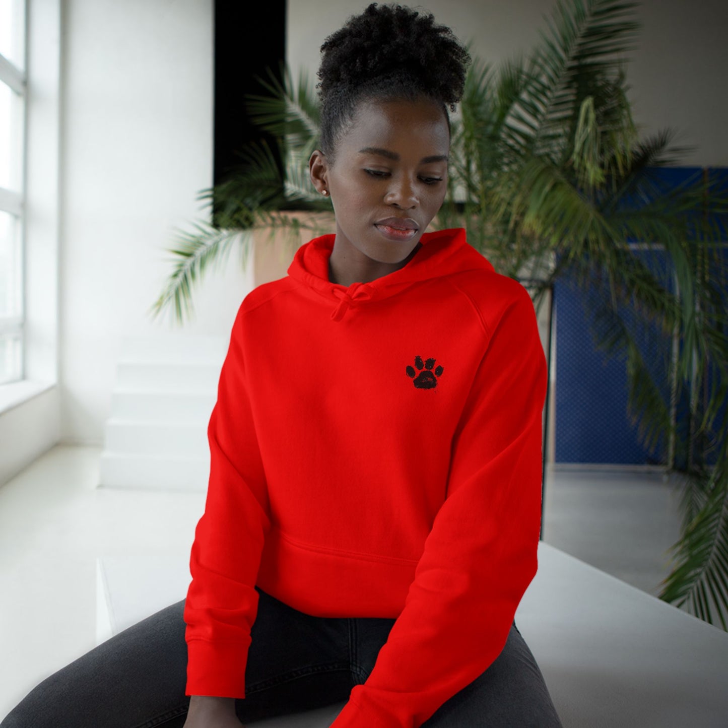 Fun Dog-Themed Women's Hoodie - "I'm Not A Dog, I'm A Baby"