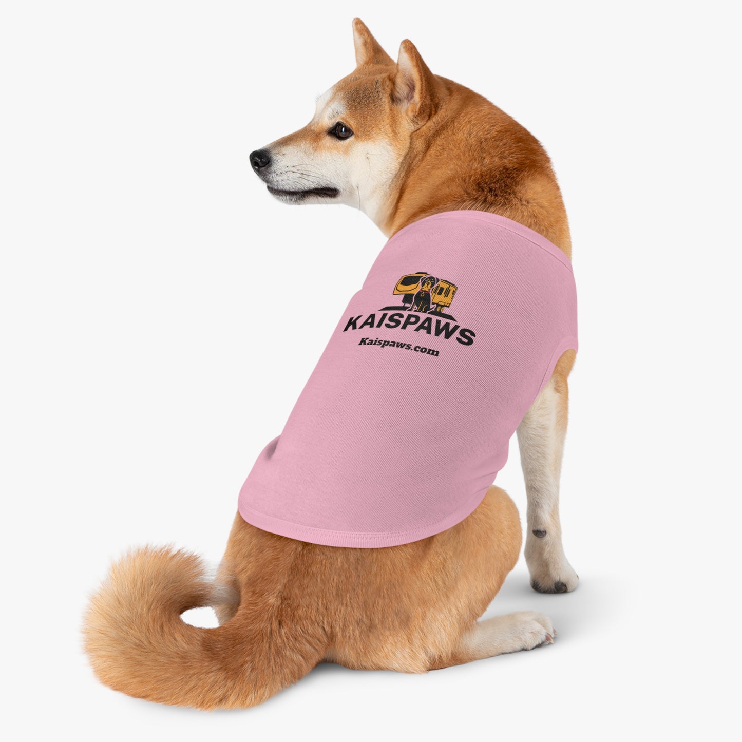 Pet Tank top with 'KaisPaws' - Stylish Pet Apparel for Summer Adventures