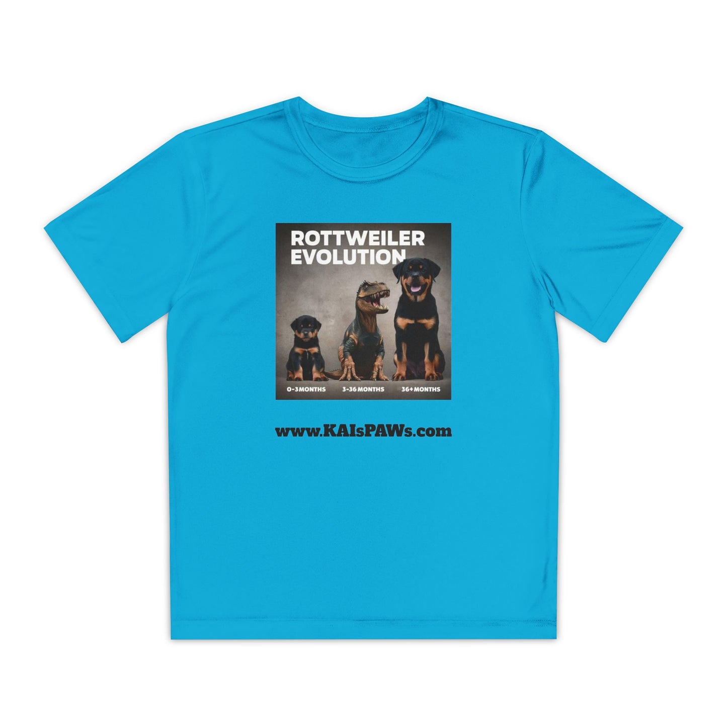 Youth Rottweiler the "Toby shirt" - Fun and Stylish Dog Lover Shirt
