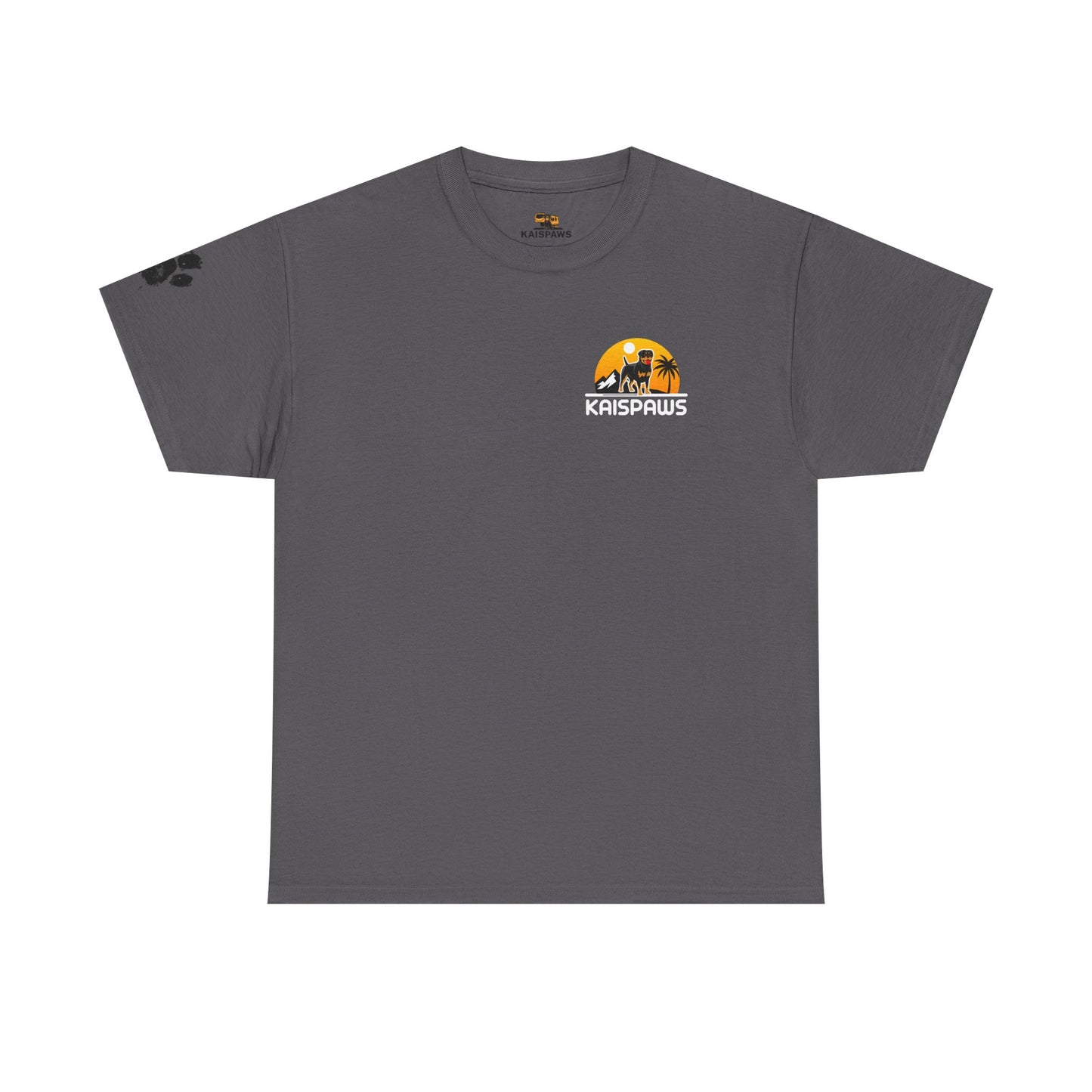 Dog Lover women's Heavy Cotton Tee - "Dog-tro-vert" Design