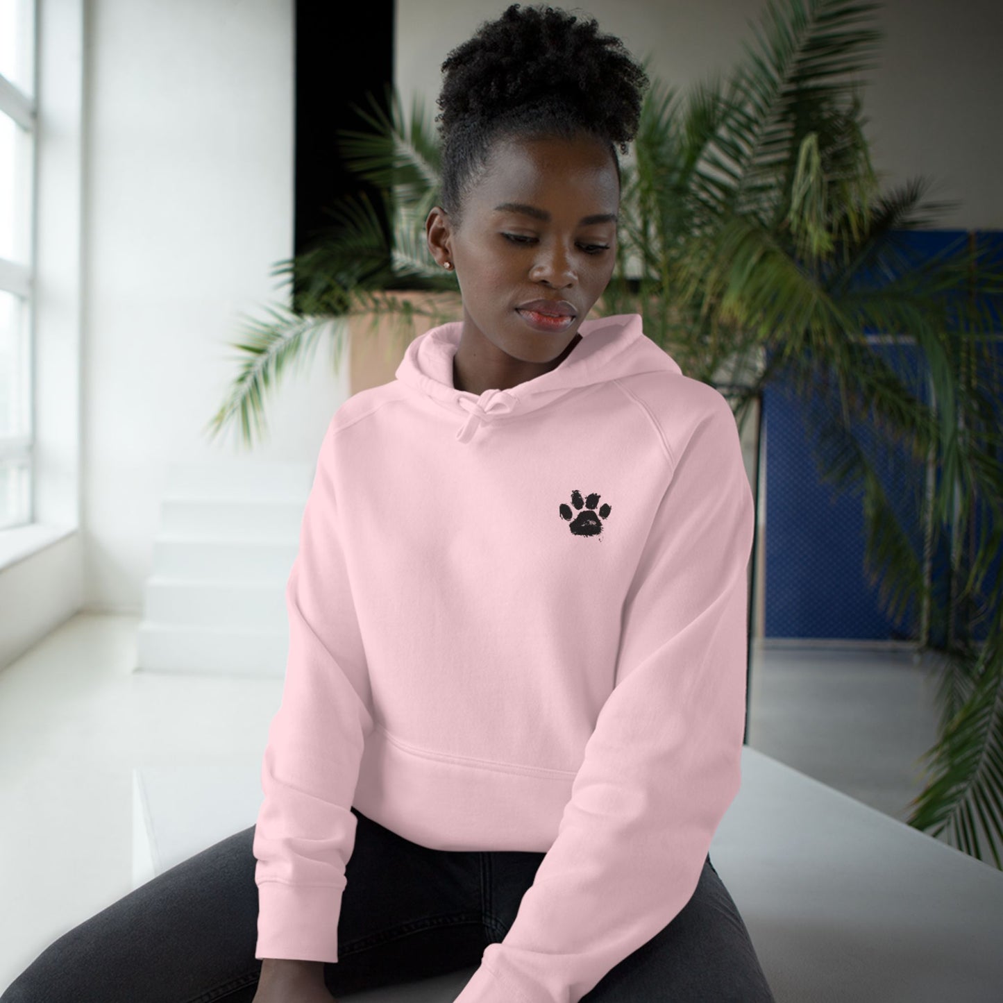 Fun Dog-Themed Women's Hoodie - "I'm Not A Dog, I'm A Baby"