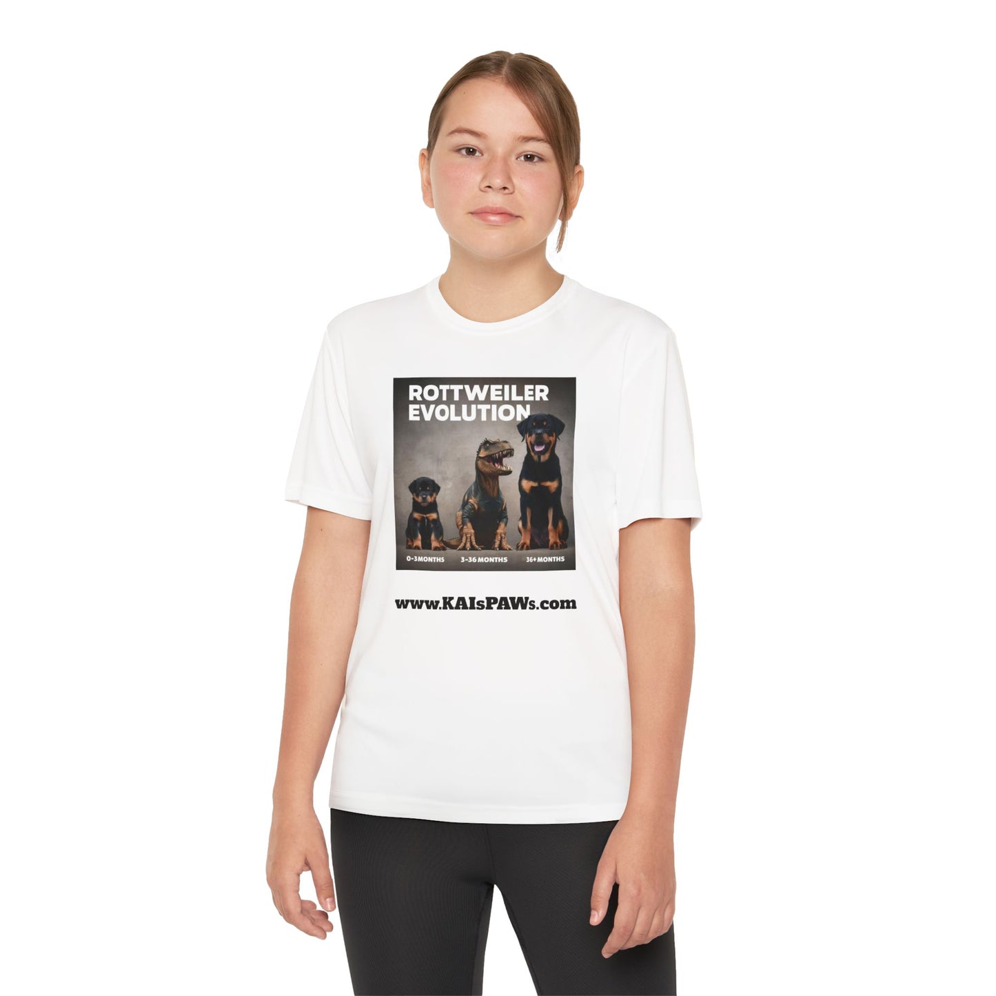 Youth Rottweiler the "Toby shirt" - Fun and Stylish Dog Lover Shirt