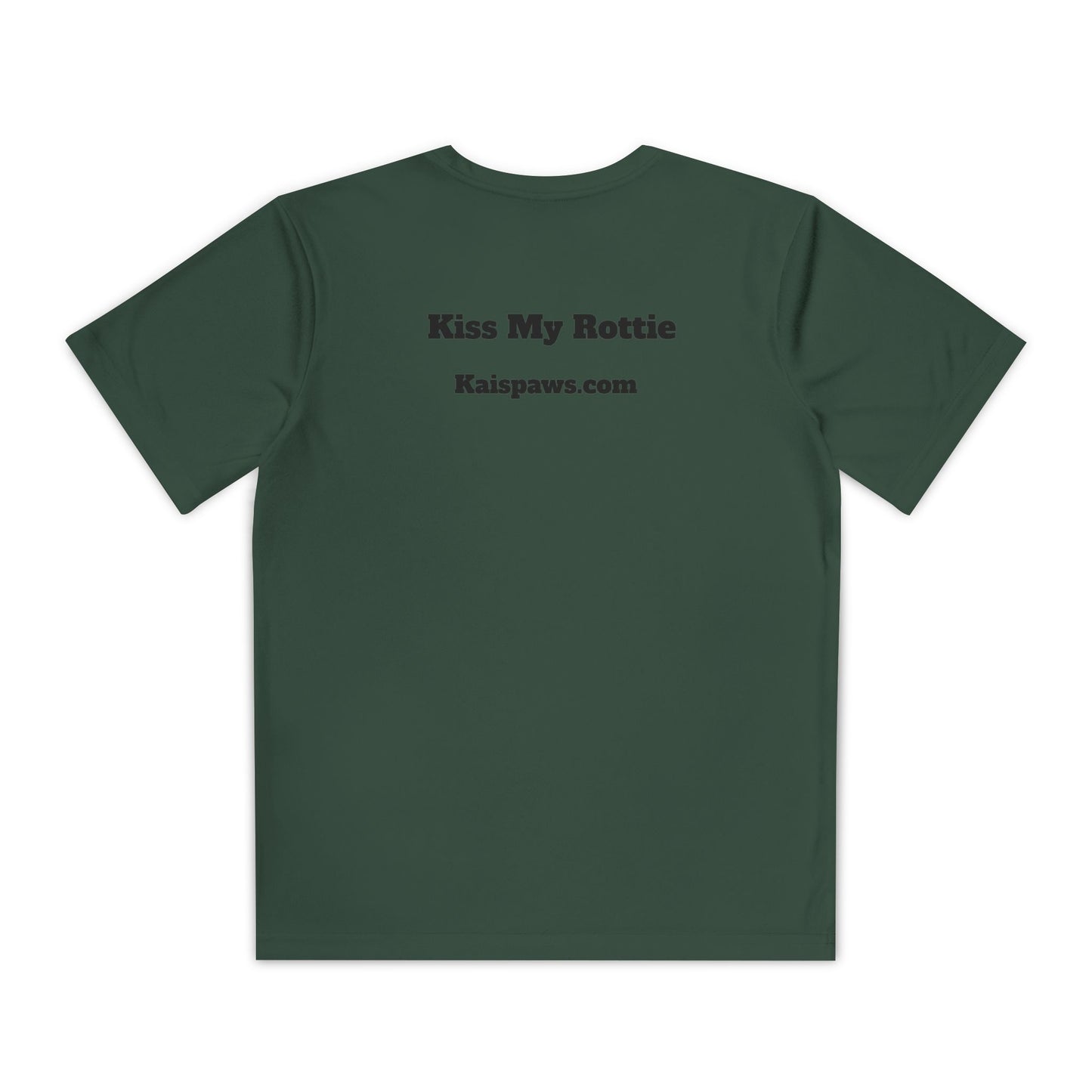 Kids Funny Dog Tee - 'Kiss My Rottie'
