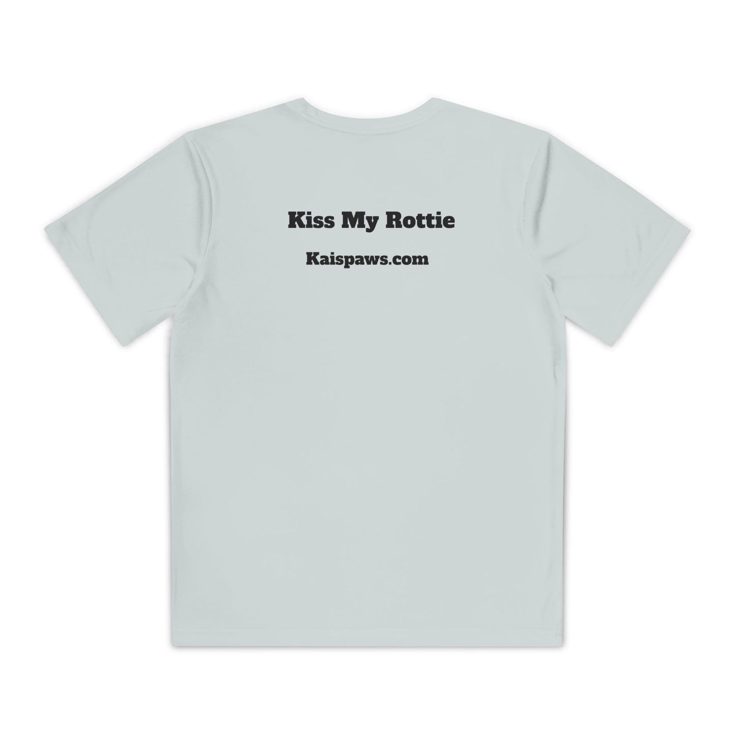 Kids Funny Dog Tee - 'Kiss My Rottie'