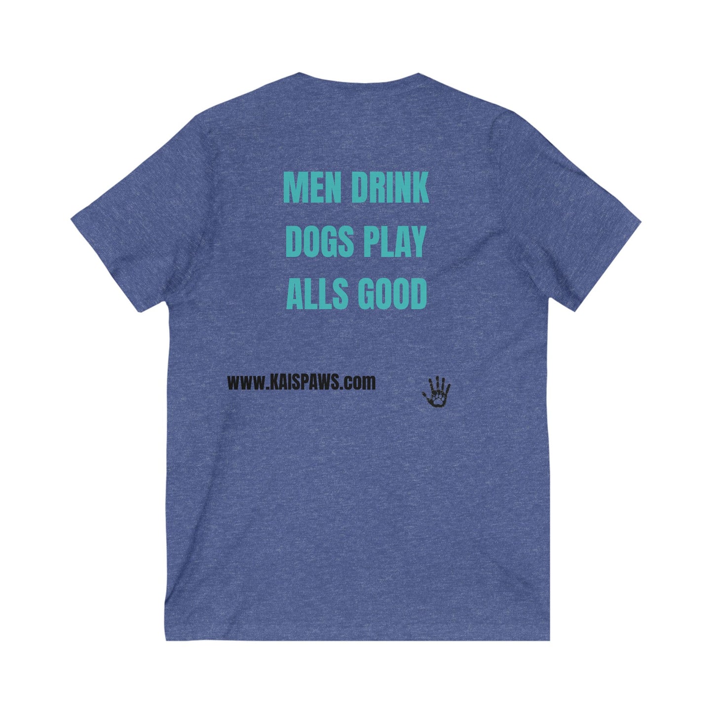 Doberman Lover's V-Neck Tee, Pet Owner Gift, Funny Dog Shirt, Men's Animal Tee, Casual Wear, Pet Lover Apparel