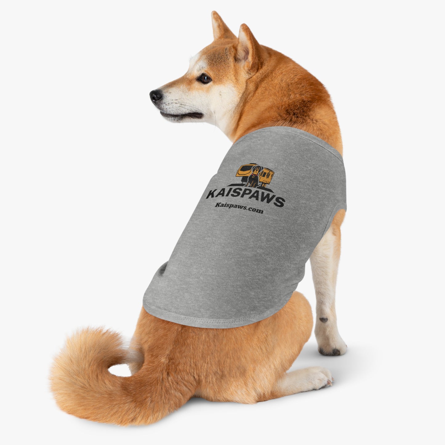 Pet Tank top with 'KaisPaws' - Stylish Pet Apparel for Summer Adventures