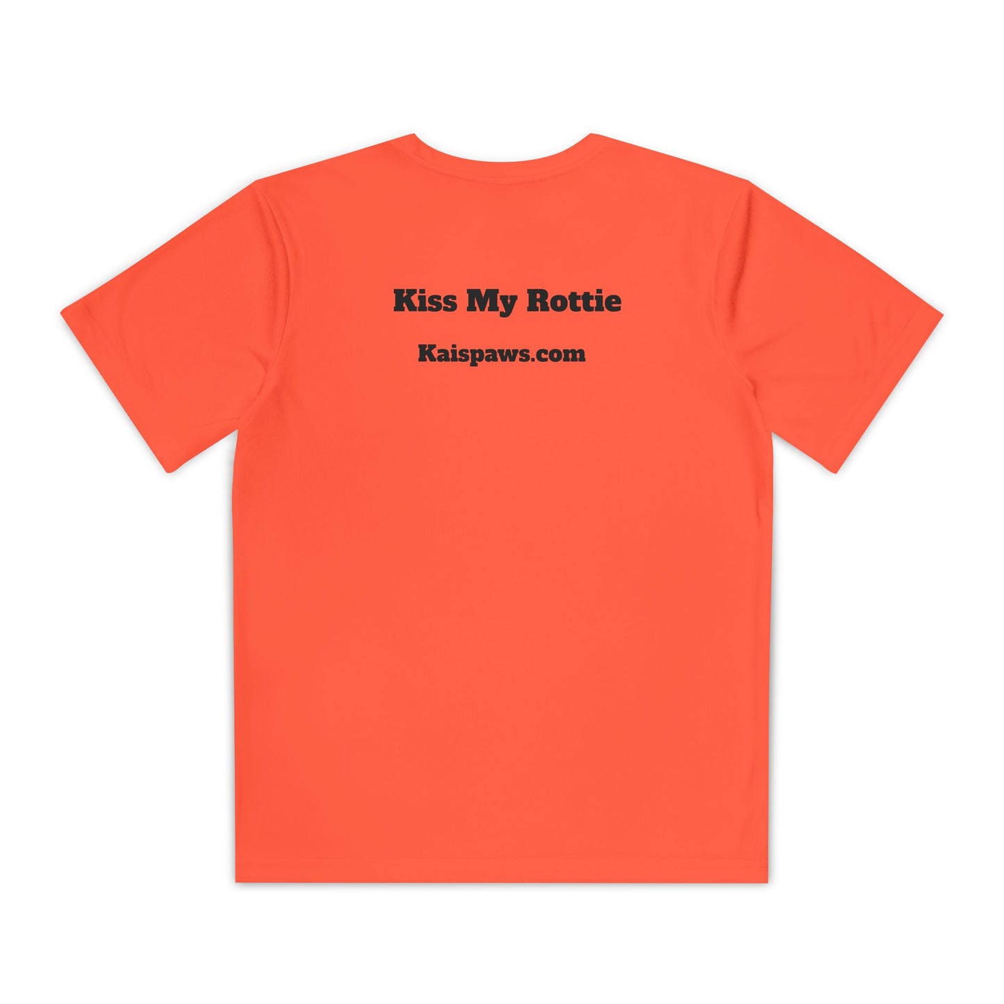 Kids Funny Dog Tee - 'Kiss My Rottie'