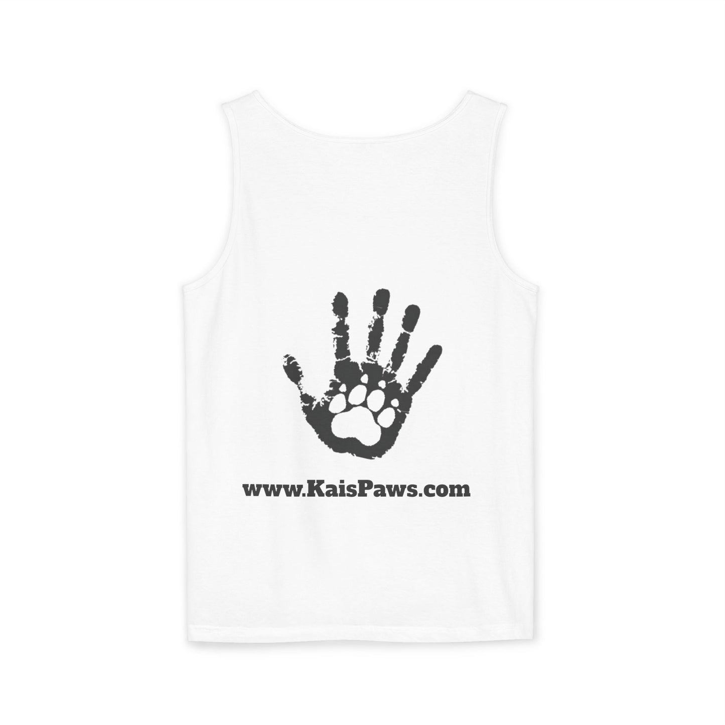 Ladies Tank Top - 'KaisPaws & Hand / Paw'