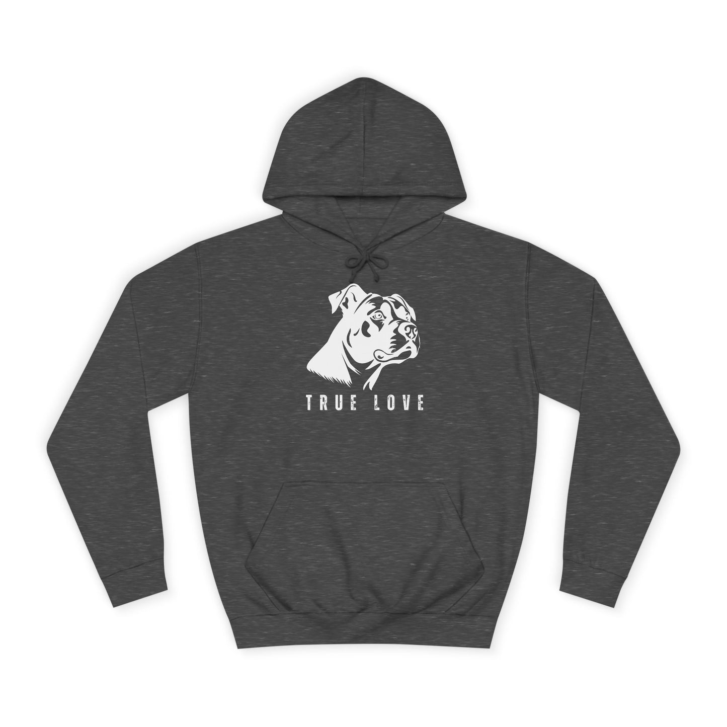 True Love Friends Forever Men's College Hoodie