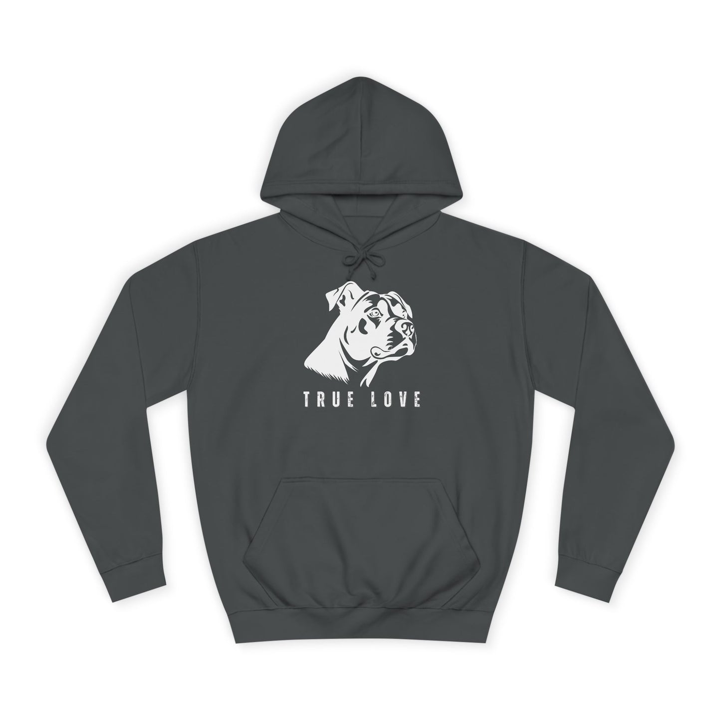 True Love Friends Forever Men's College Hoodie