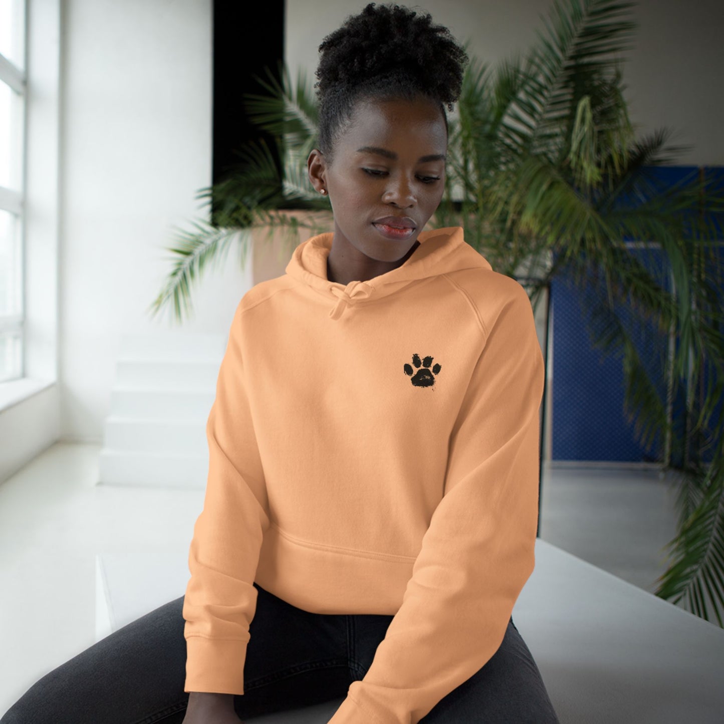 Fun Dog-Themed Women's Hoodie - "I'm Not A Dog, I'm A Baby"