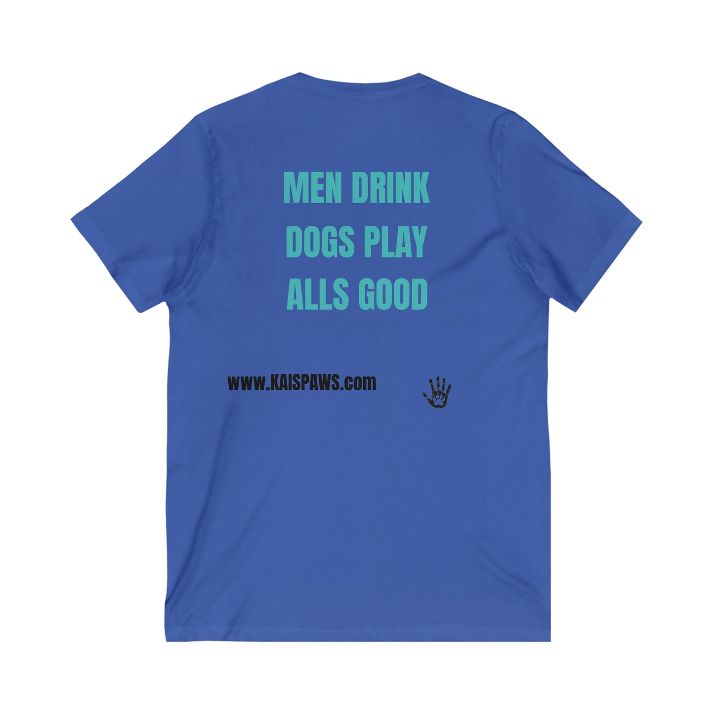 Doberman Lover's V-Neck Tee, Pet Owner Gift, Funny Dog Shirt, Men's Animal Tee, Casual Wear, Pet Lover Apparel