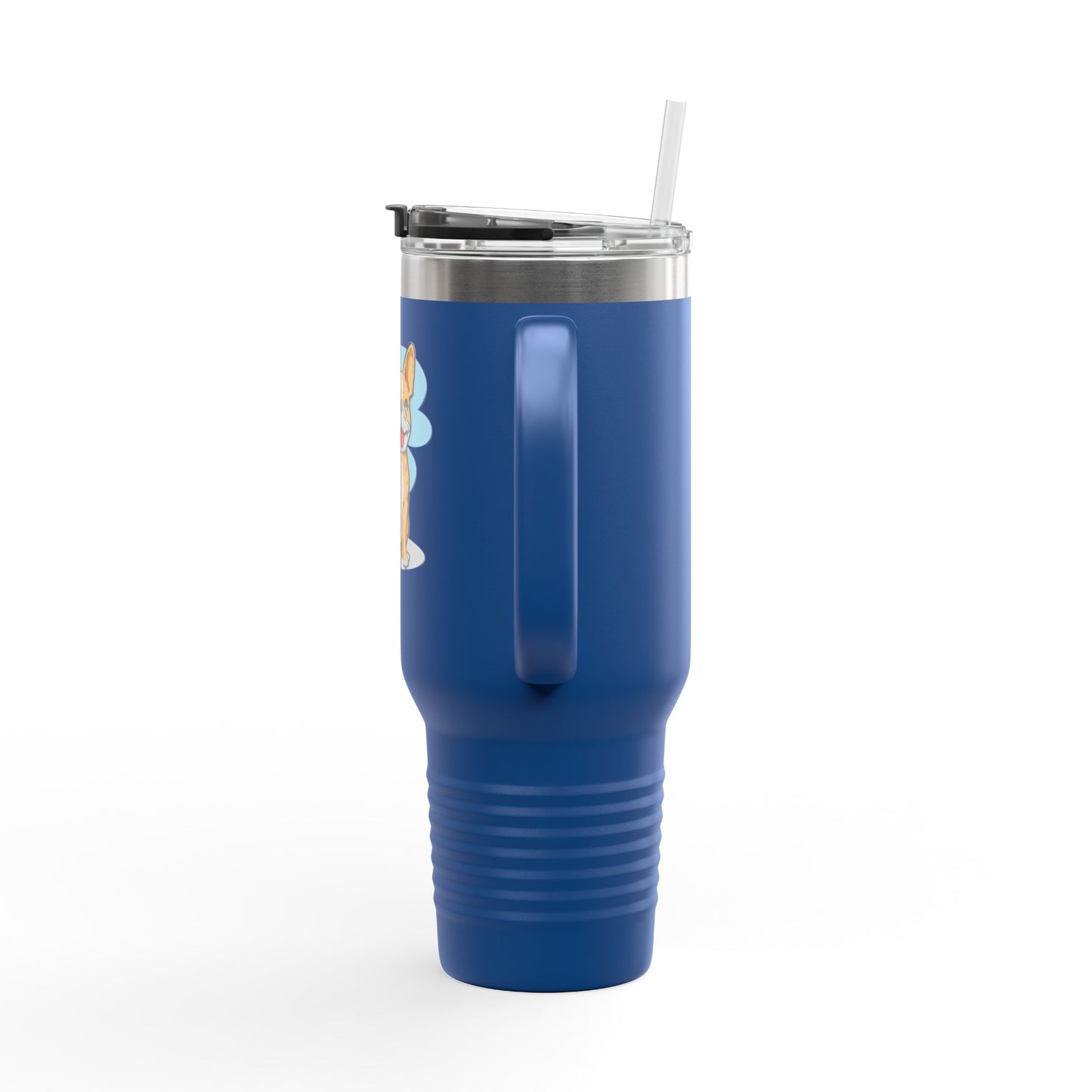 Cute French Bulldog Insulated Travel Mug - 40oz Pet Lover Drinkware