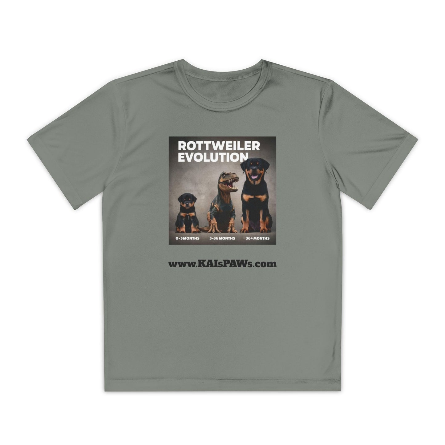 Youth Rottweiler the "Toby shirt" - Fun and Stylish Dog Lover Shirt