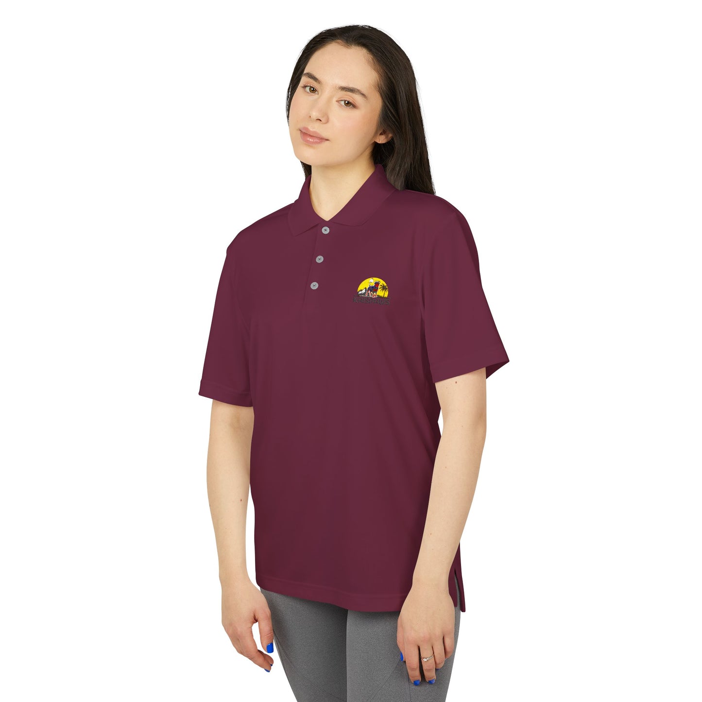 Adidas Ladies Performance Polo with 'KAISPAWS'